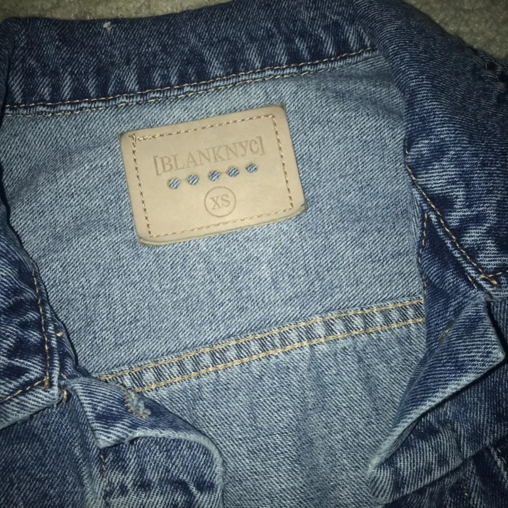 Cropped Denim Jacket - image 2